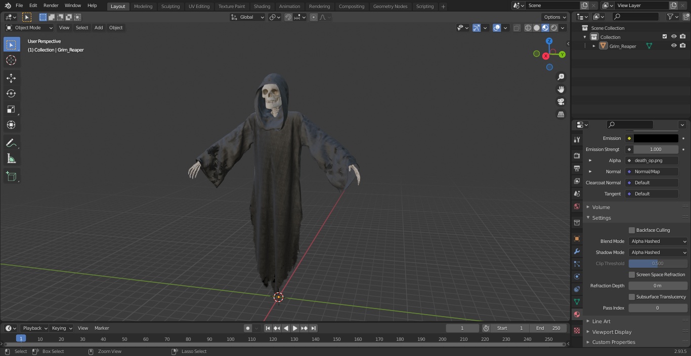 3D Grim Reaper