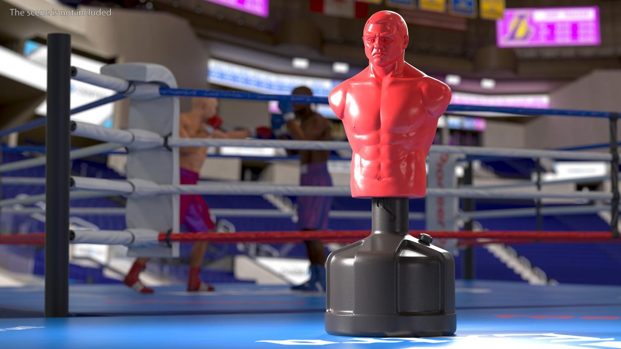 3D Body Opponent Training Dummy model