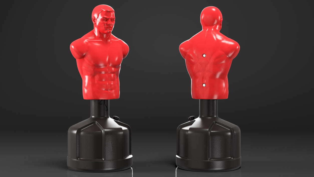 3D Body Opponent Training Dummy model