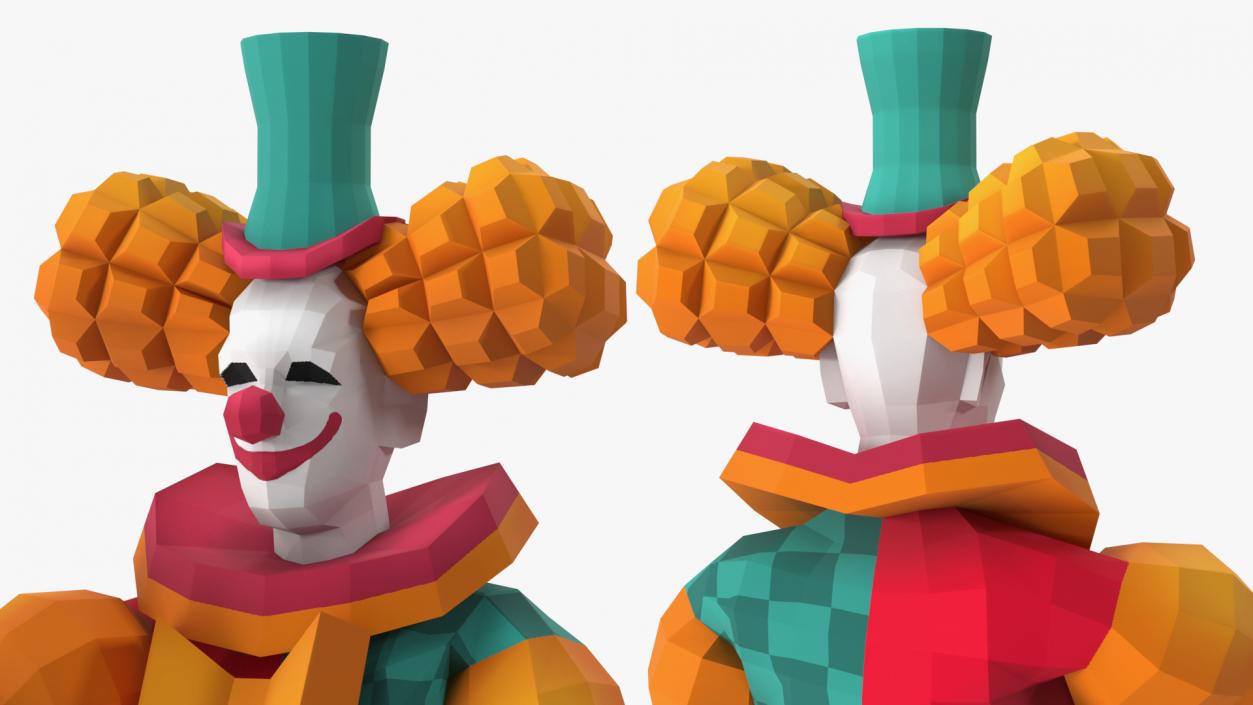 3D ﻿Low Poly Characters Collection 3 model