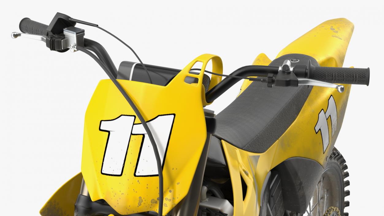 3D model Motocross Motorcycle Dirt