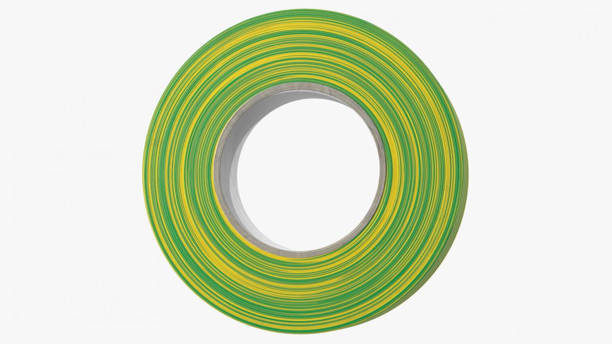 3D PVC Electrical Insulation Tape Green