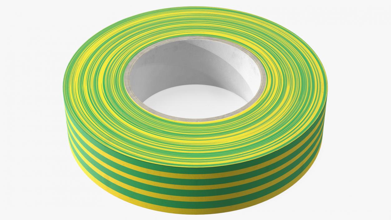 3D PVC Electrical Insulation Tape Green