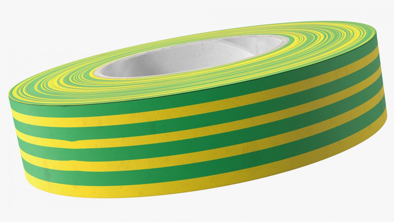 3D PVC Electrical Insulation Tape Green