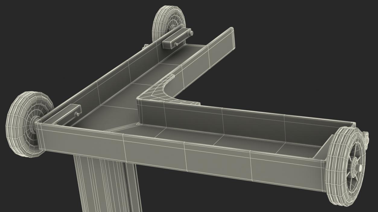 3D model Beissbarth Headlight Testing Device MLD 815 Rigged