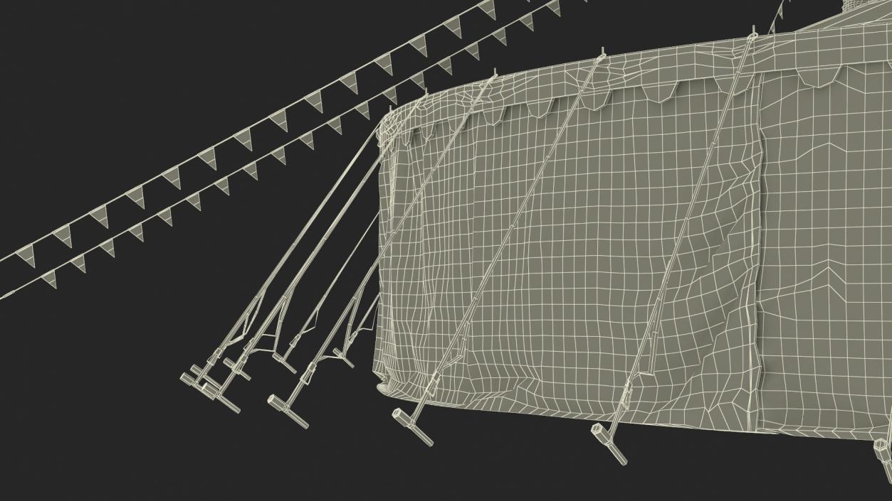 3D model Festival Circus Tent