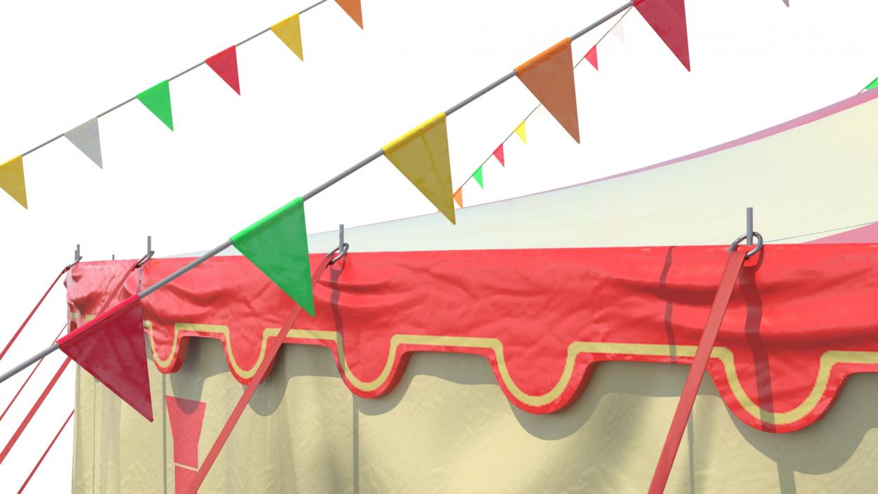 3D model Festival Circus Tent