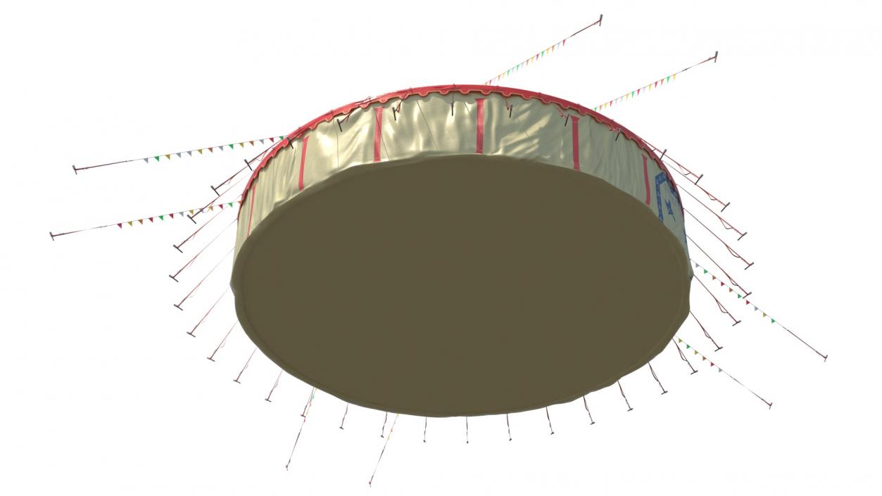 3D model Festival Circus Tent