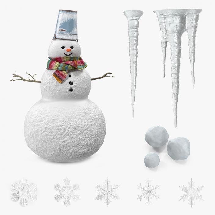 Snow Collection 2 3D