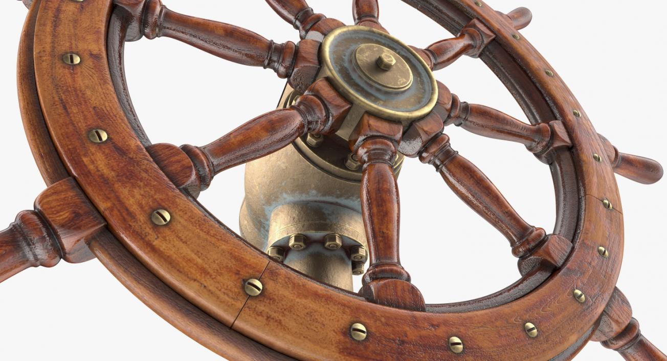 3D model Old Ship Parts Collection