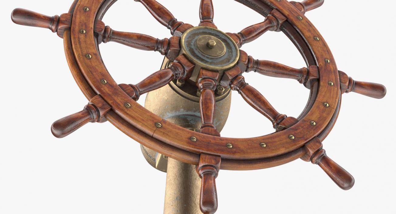 3D model Old Ship Parts Collection