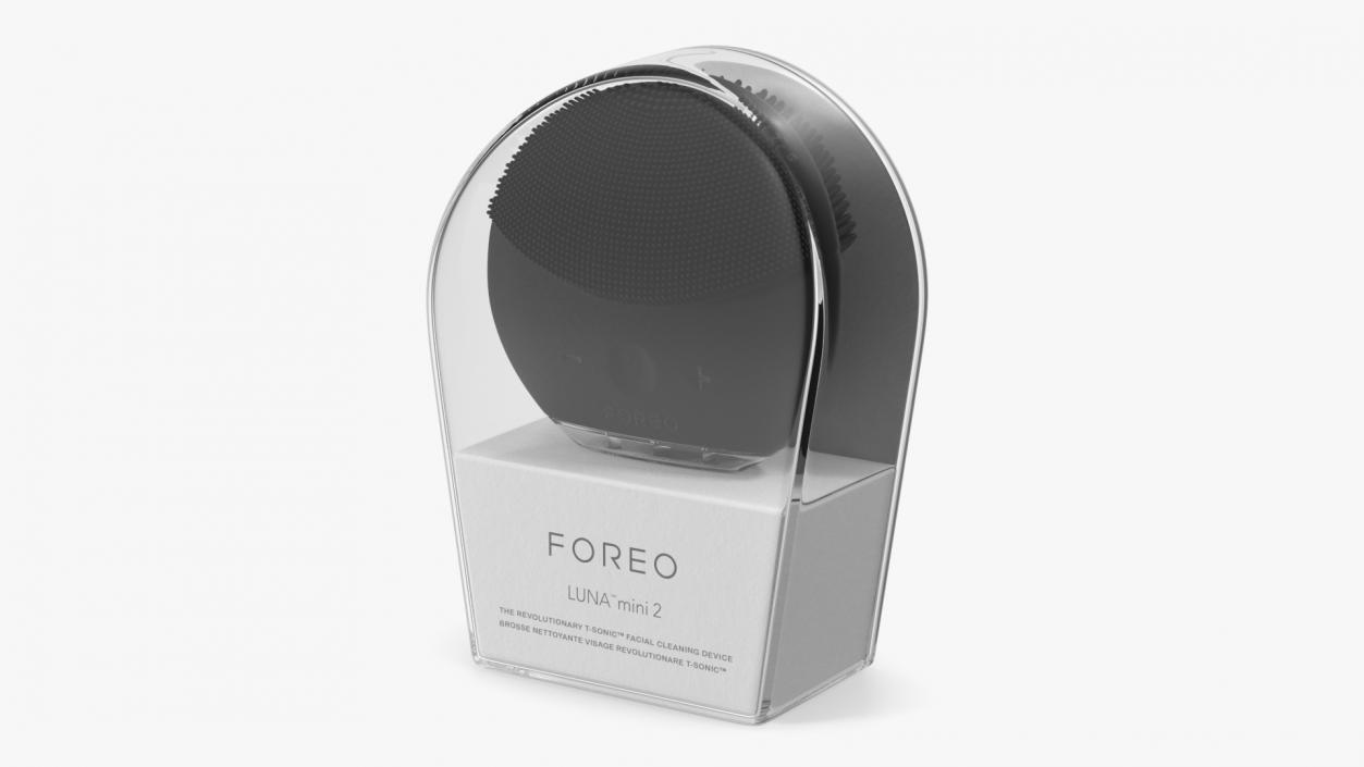 LUNA Black Mini 2 Foreo Carrying Case 3D