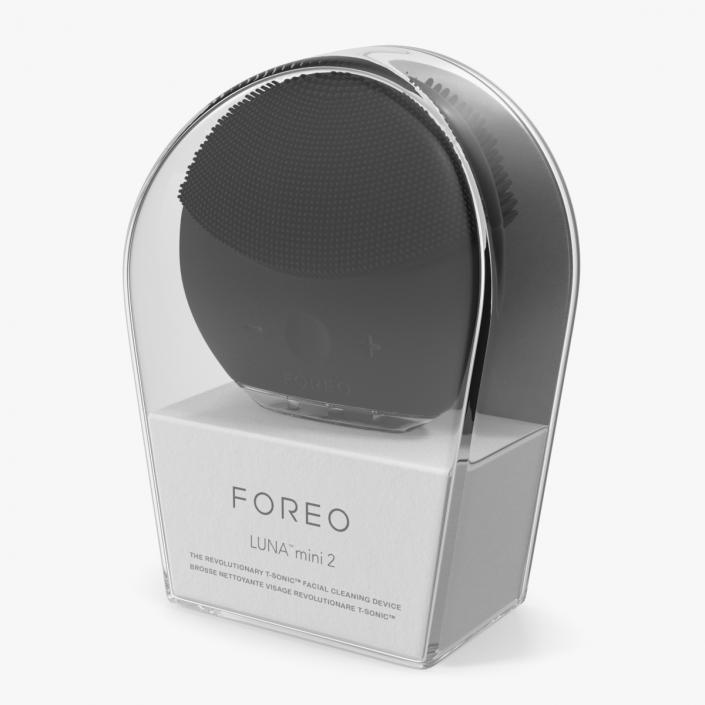 LUNA Black Mini 2 Foreo Carrying Case 3D