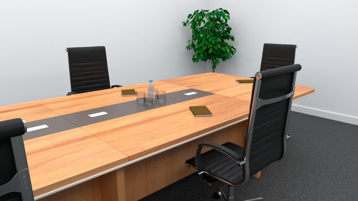 3D model Meeting Room with Filling