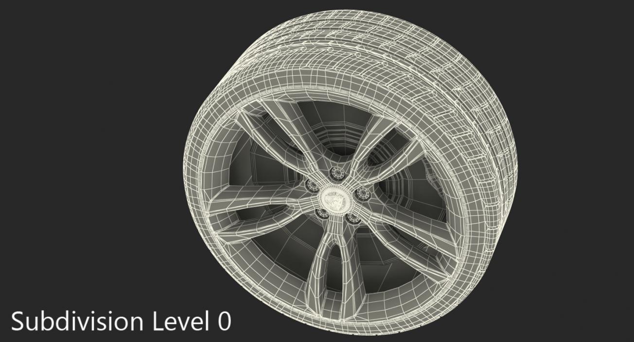 Jaguar Wheel 3D