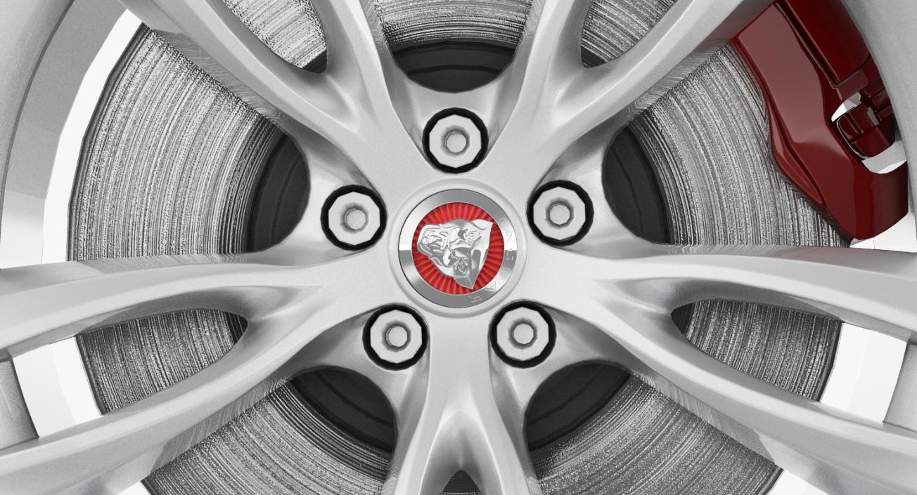 Jaguar Wheel 3D