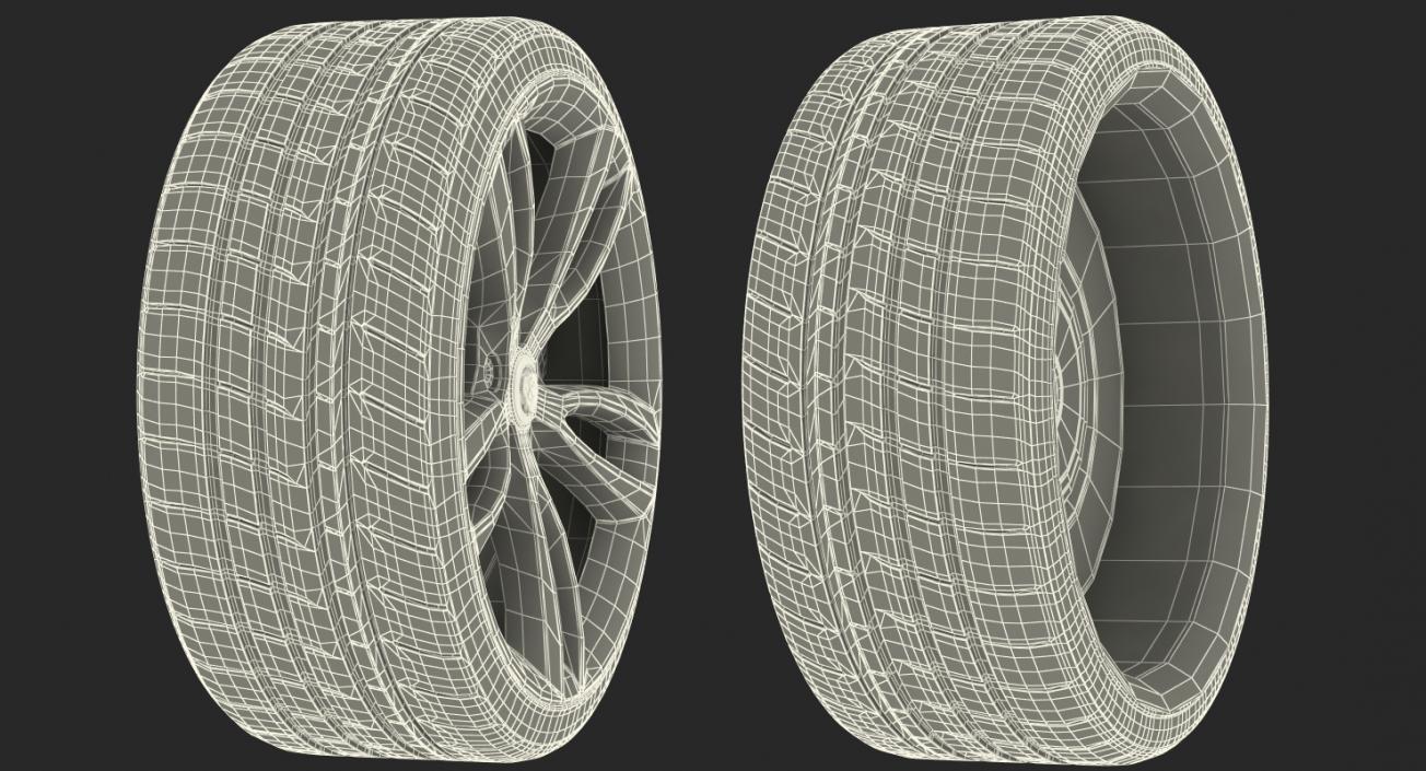 Jaguar Wheel 3D