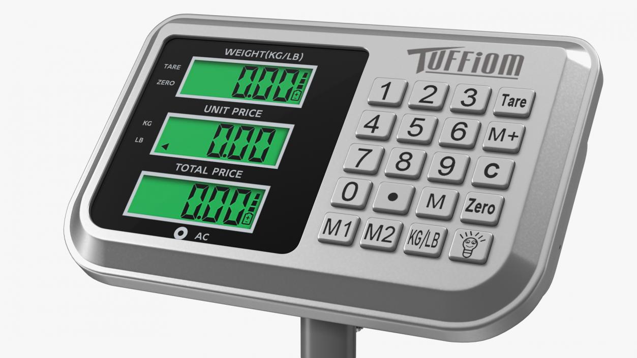 3D model Warehouse Scale with Digital Weight Indicator