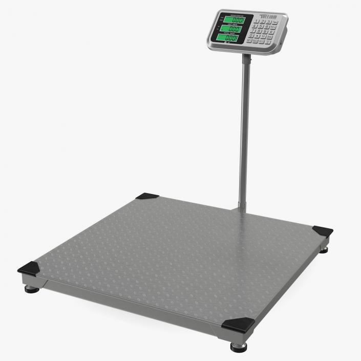 3D model Warehouse Scale with Digital Weight Indicator