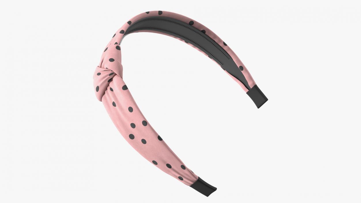 3D Knotted Headband Pink