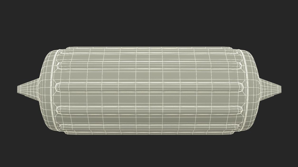 3D Boat Fender Blue