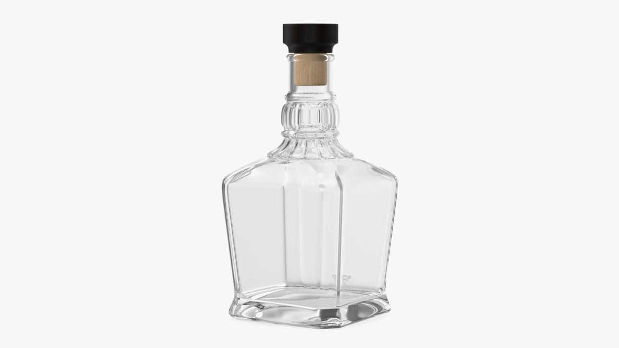 3D model Empty Whiskey Bottle