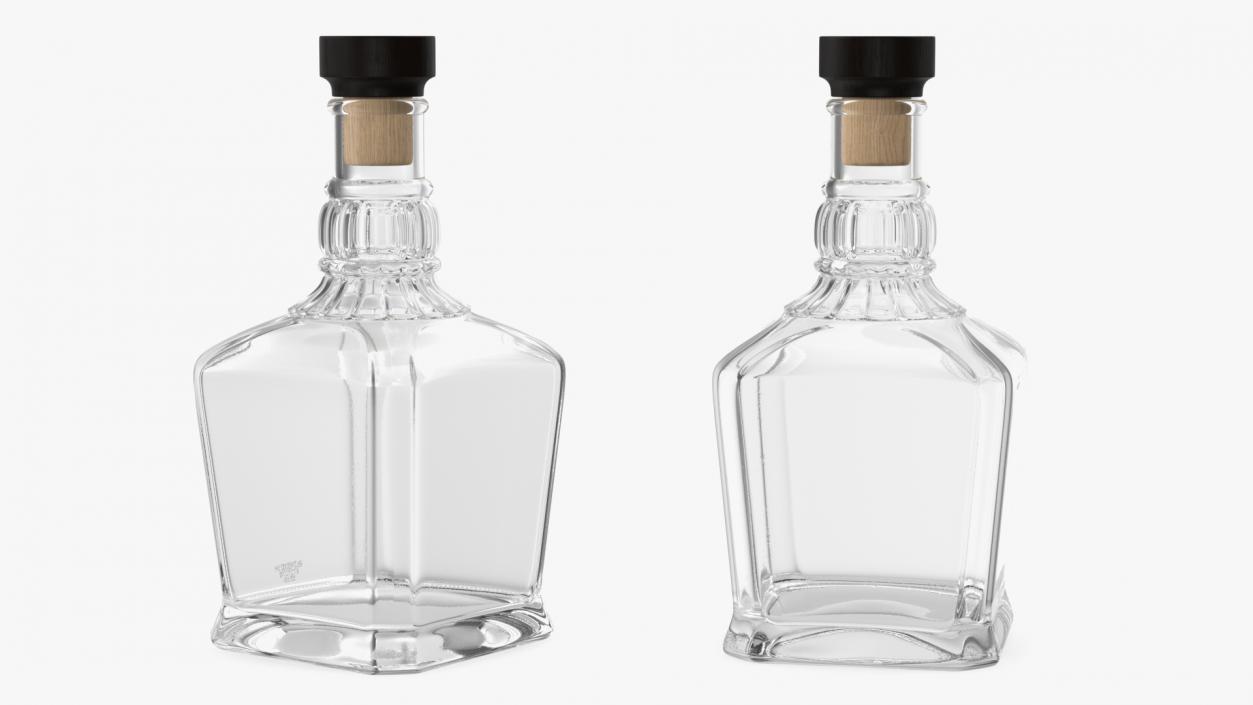 3D model Empty Whiskey Bottle