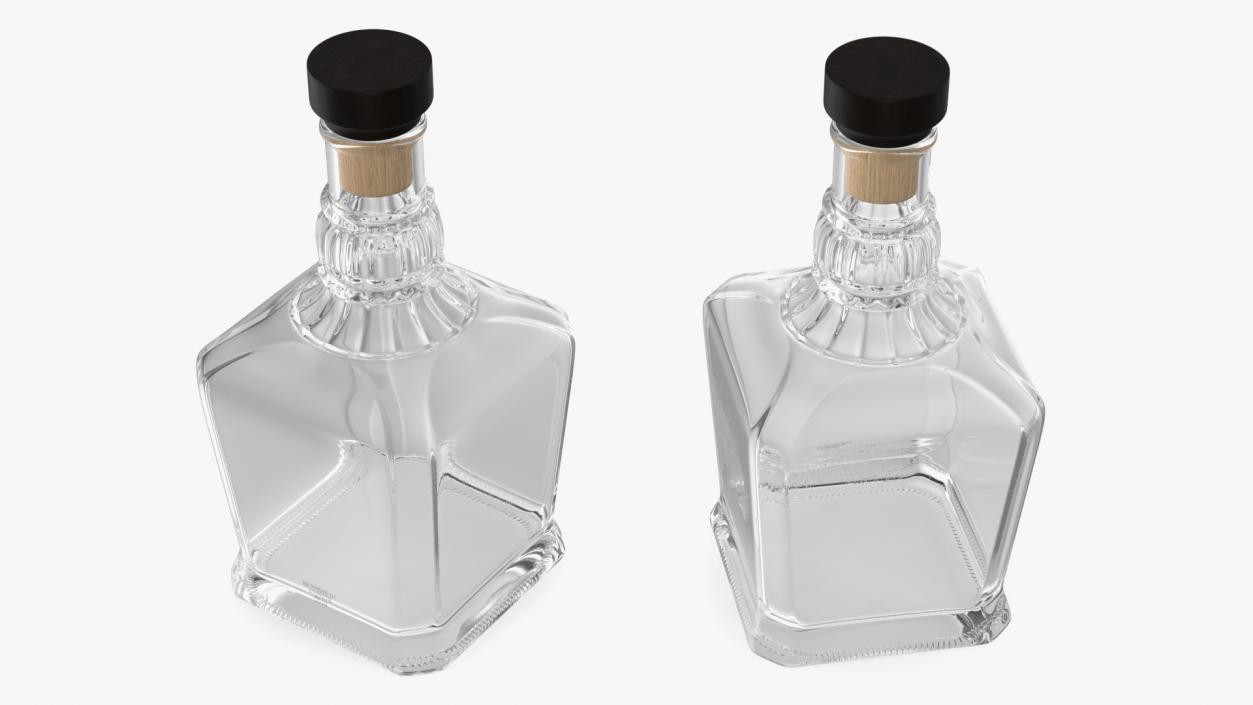 3D model Empty Whiskey Bottle