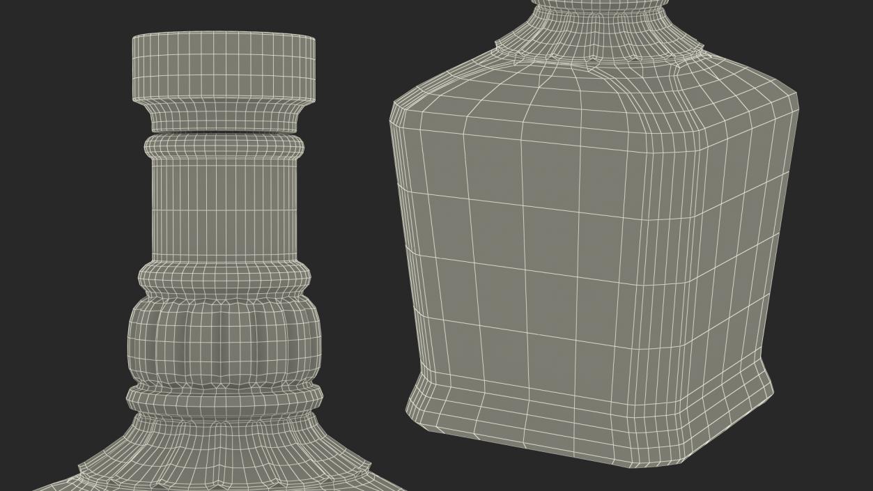 3D model Empty Whiskey Bottle