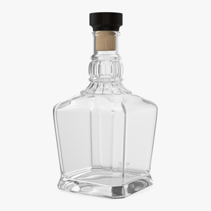 3D model Empty Whiskey Bottle