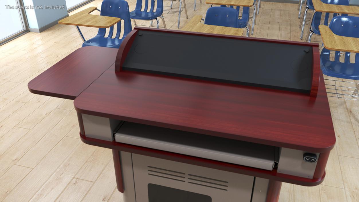 3D University Lectern model