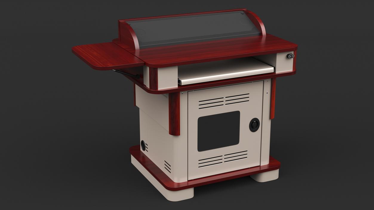 3D University Lectern model