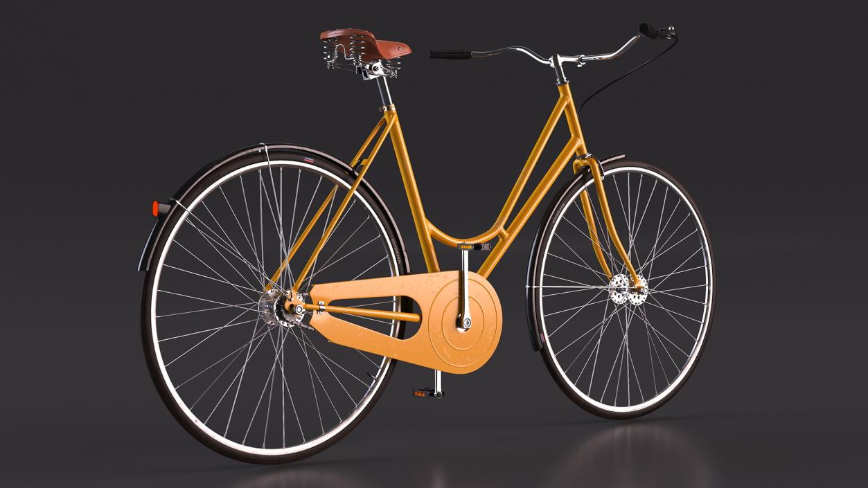 3D model Classic City Bicycle