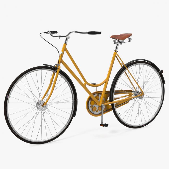 3D model Classic City Bicycle