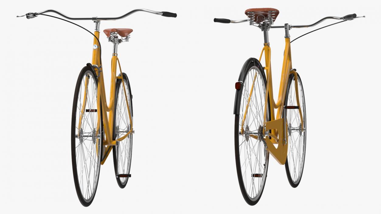 3D model Classic City Bicycle