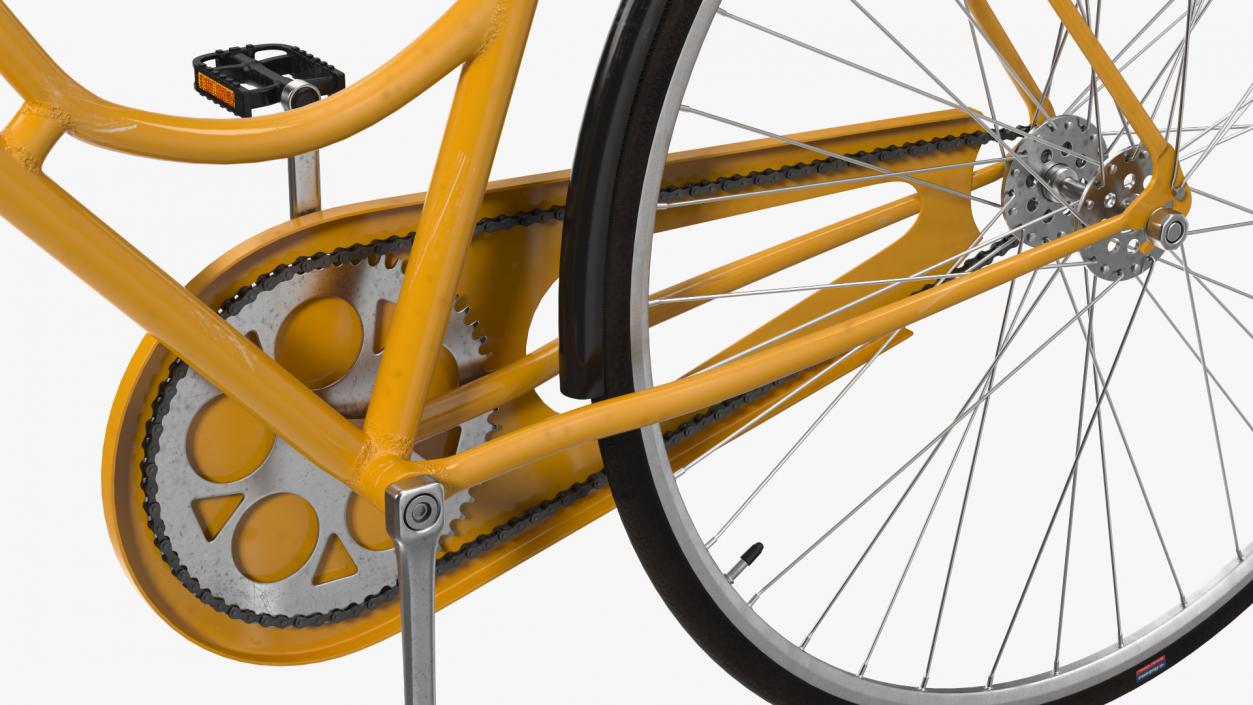 3D model Classic City Bicycle