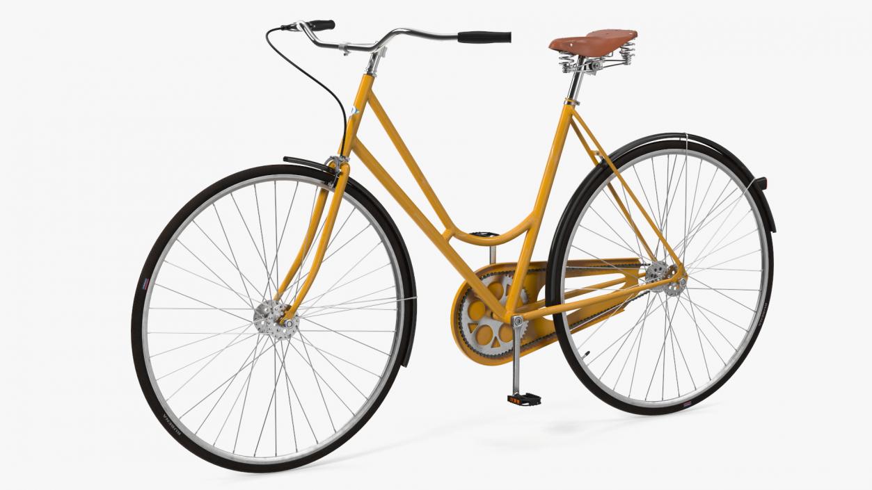 3D model Classic City Bicycle