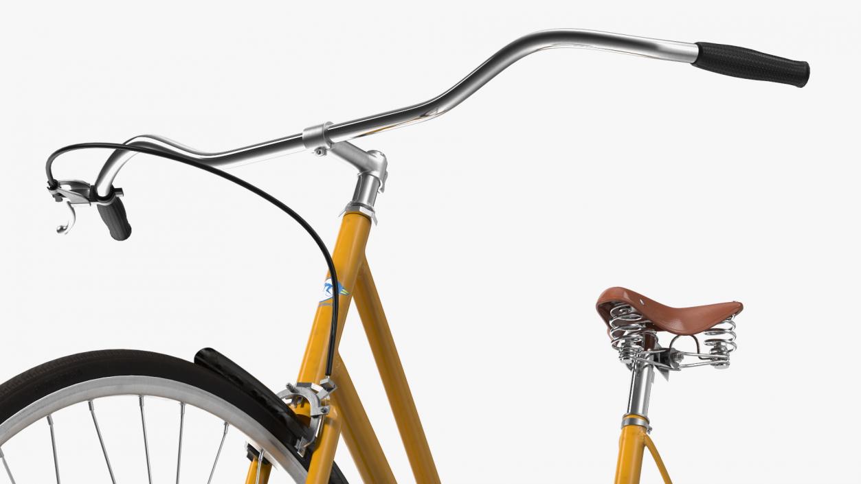 3D model Classic City Bicycle