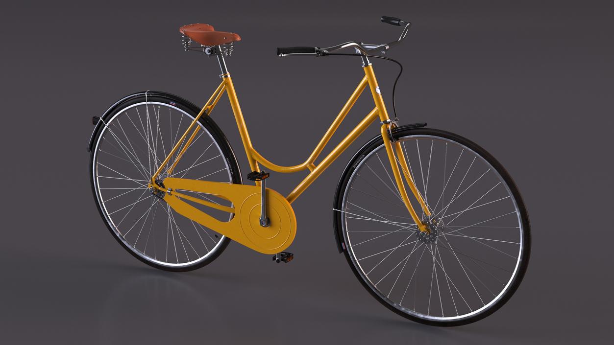 3D model Classic City Bicycle