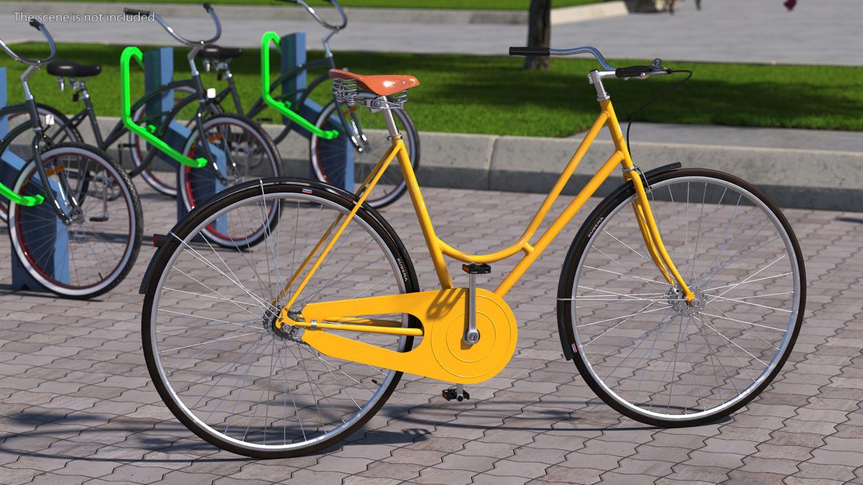 3D model Classic City Bicycle