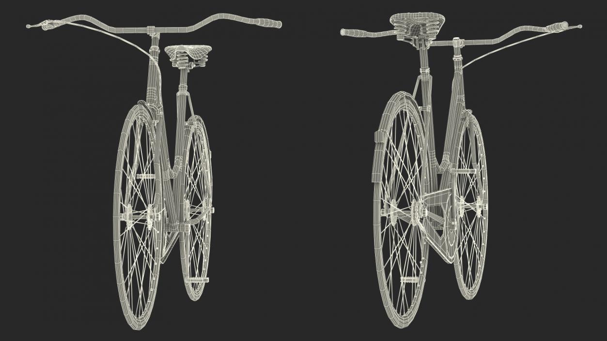 3D model Classic City Bicycle