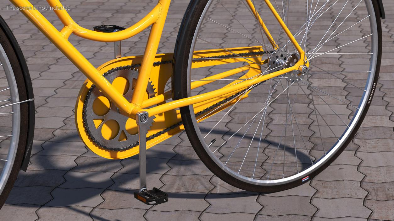 3D model Classic City Bicycle