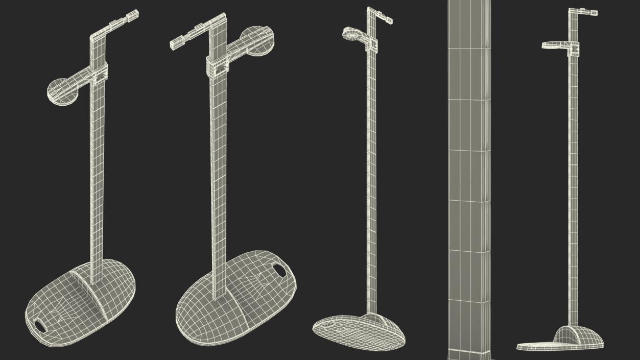 3D model Portable Mechanical Height Measuring Rod