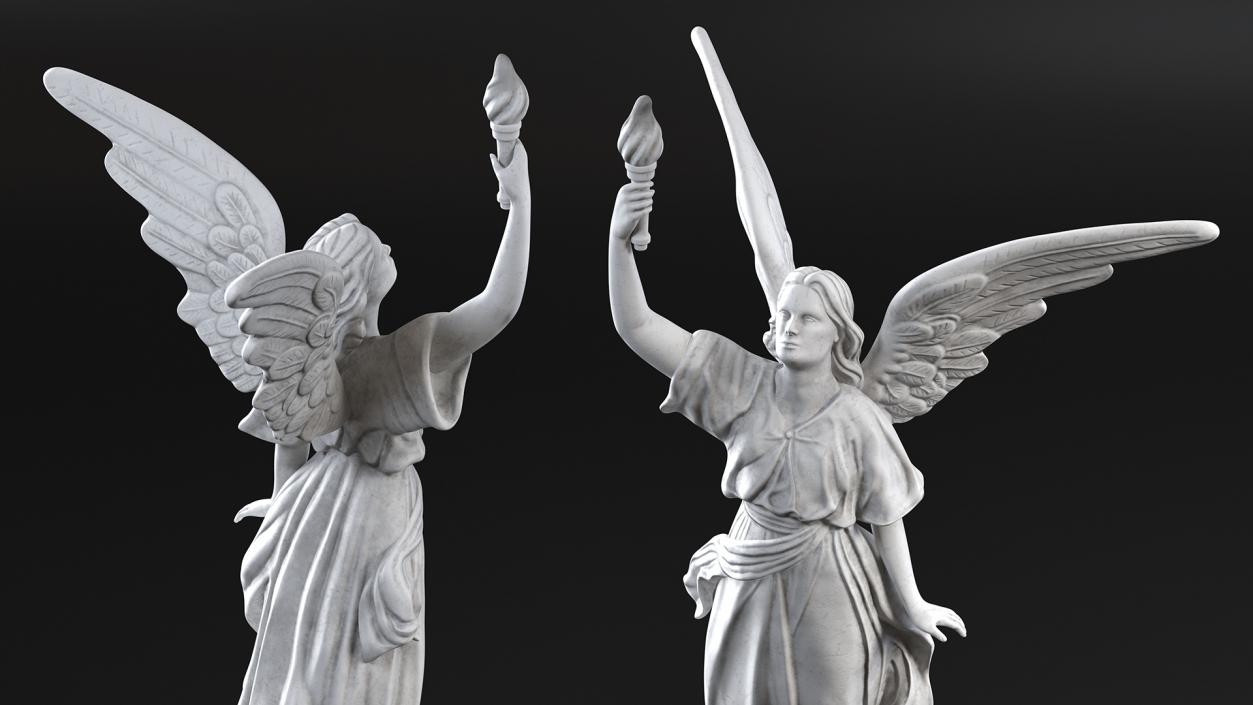 3D Statues Collection model