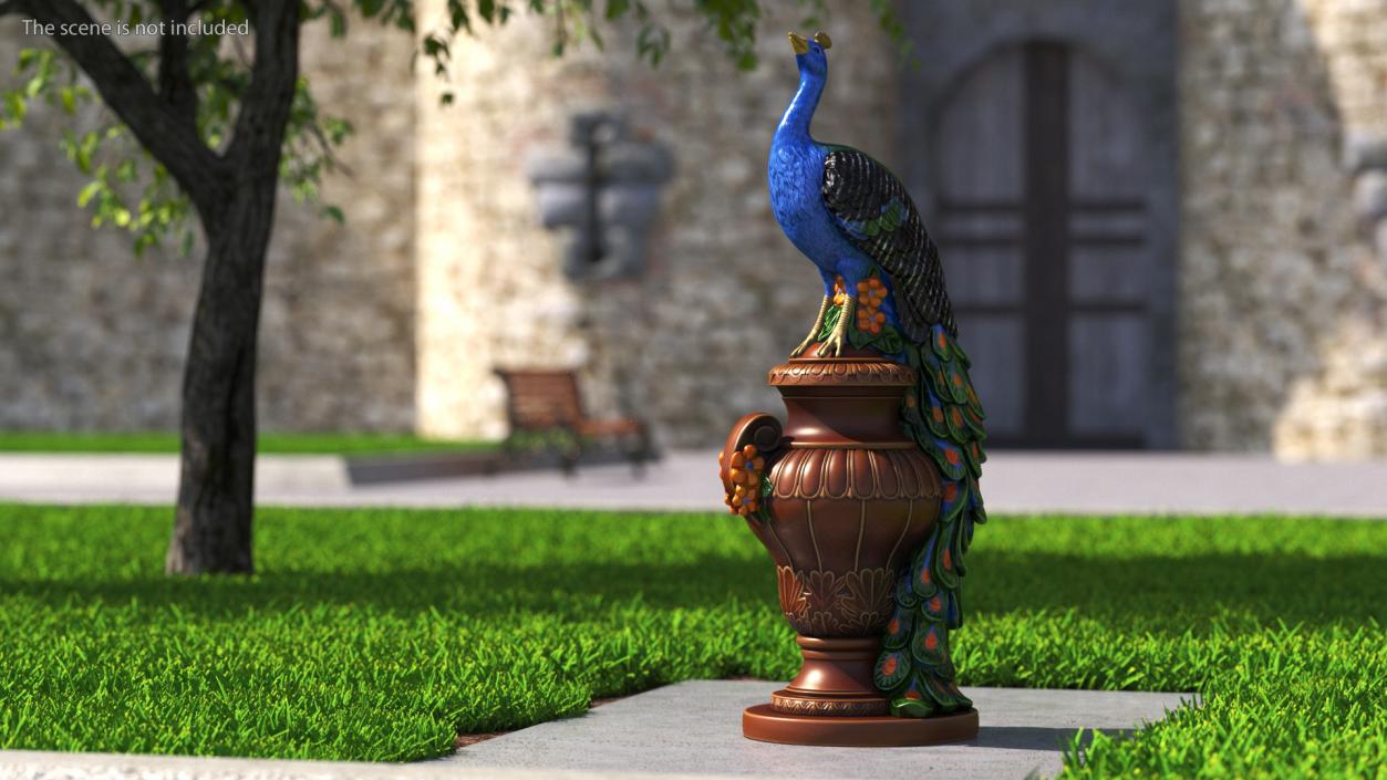 3D Statues Collection model