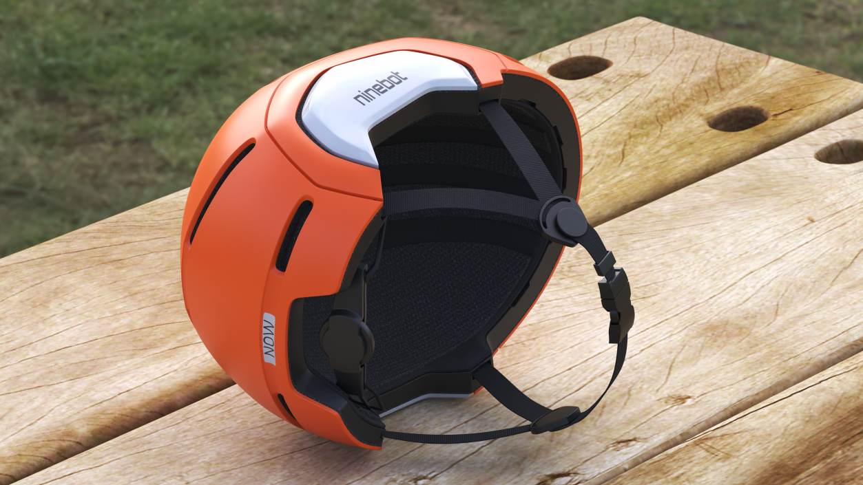 3D Segway Kids Helmets Orange