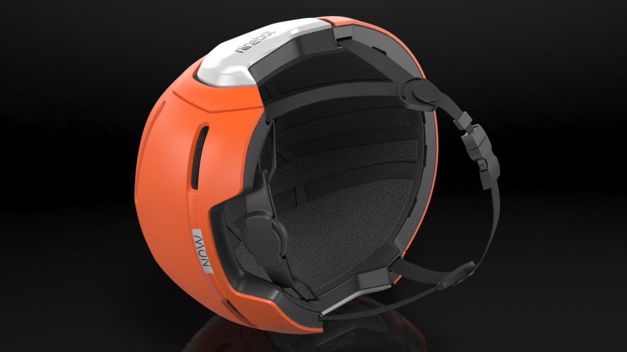 3D Segway Kids Helmets Orange