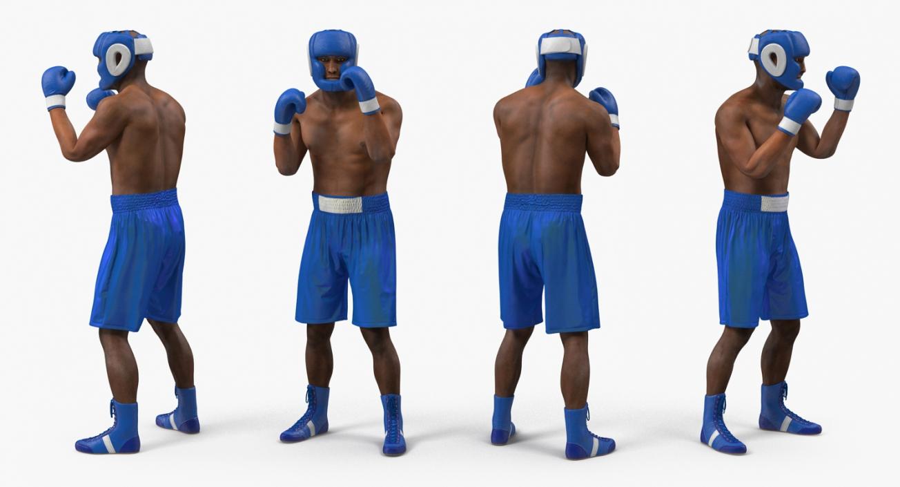 3D model Boxers Fighting