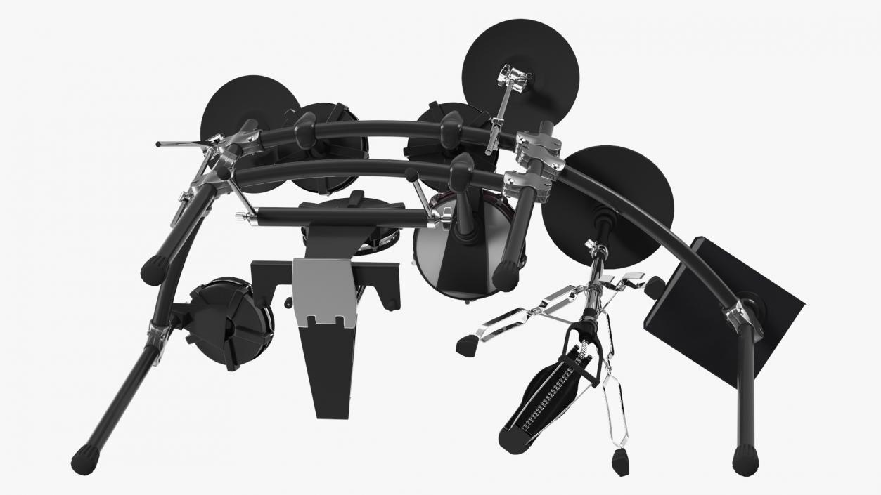 3D Electronic Drum Kit Roland with Module model