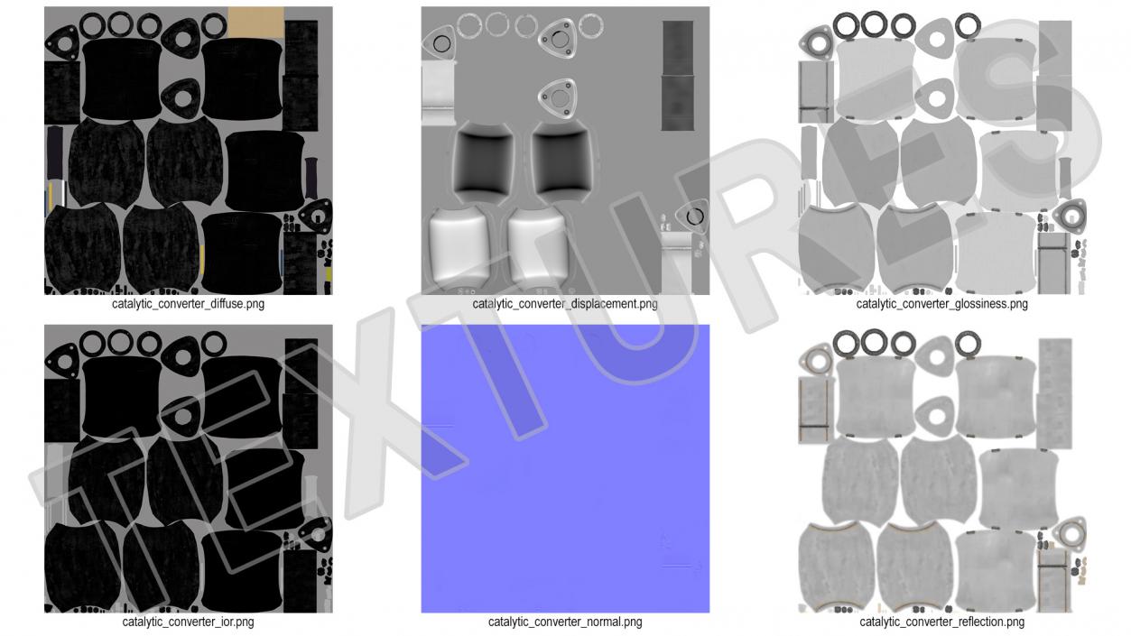 Catalytic Converter 3D model